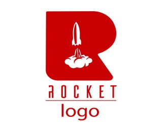 Projekt graficzny logo dla firmy online ROCKET